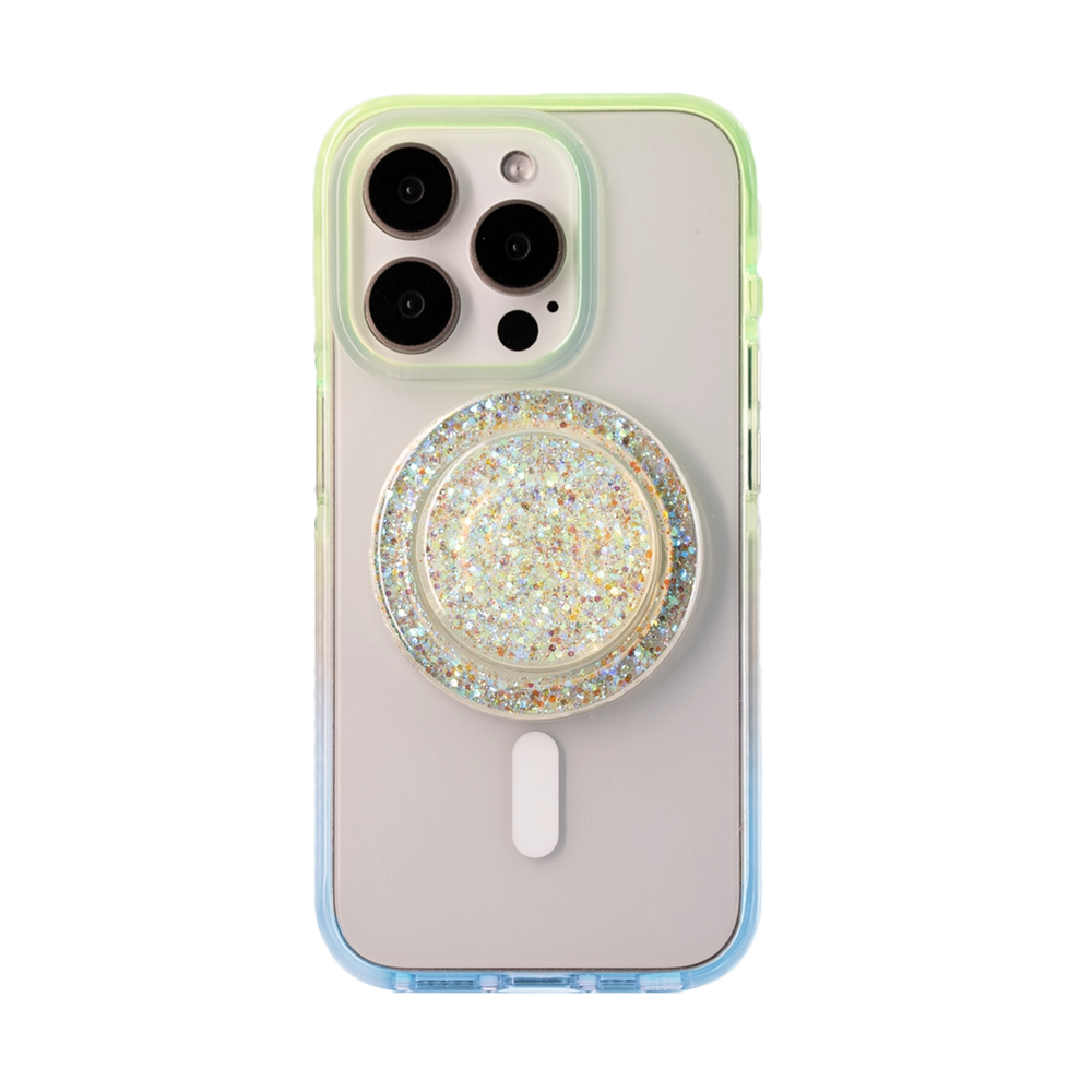 GlitzEdge | Green MagSafe Phone Case Grip Set