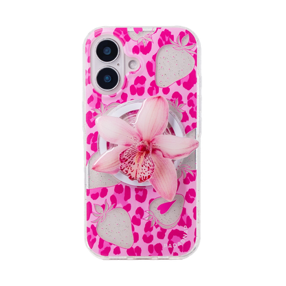 Hot Tropics | Brown MagSafe Phone Case Grip Set