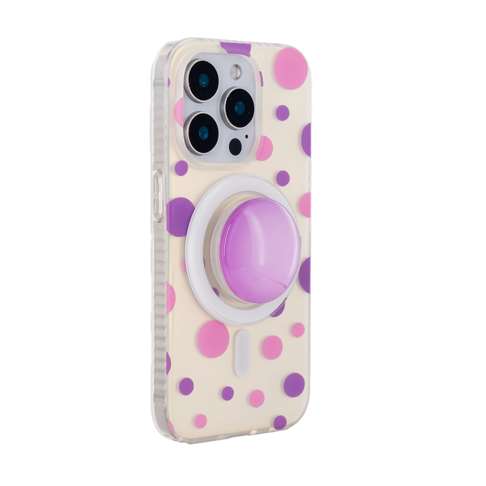 LolliLoop | Purple MagSafe Phone Case With Grip