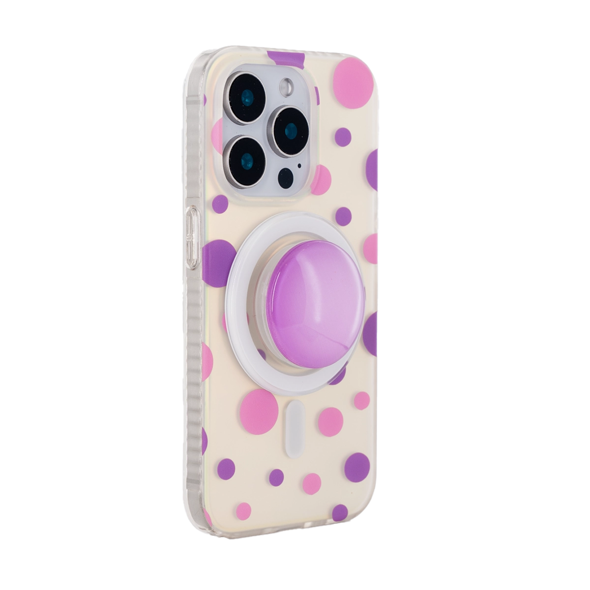 LolliLoop | Purple MagSafe Phone Case With Grip