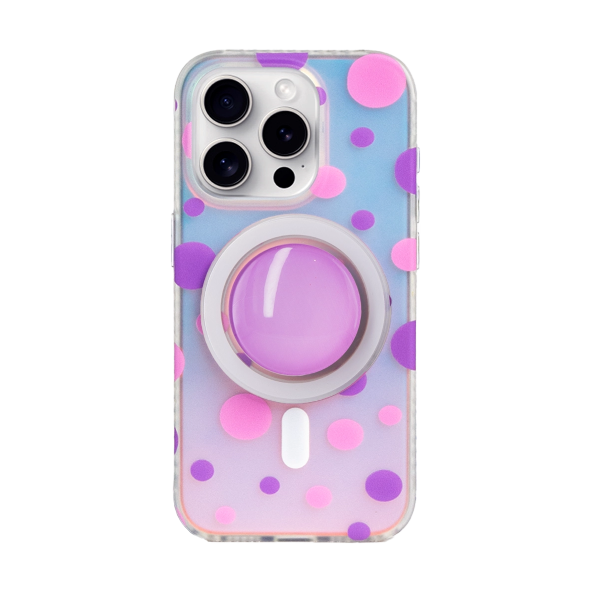 LolliLoop | Purple MagSafe Phone Case With Grip