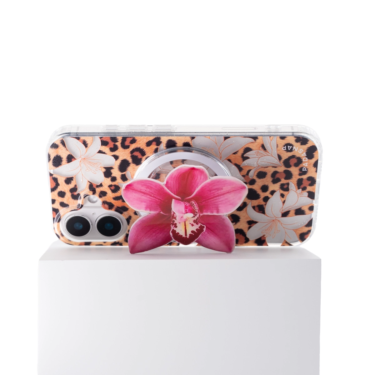 Hot Tropics | Brown MagSafe Phone Case Grip Set