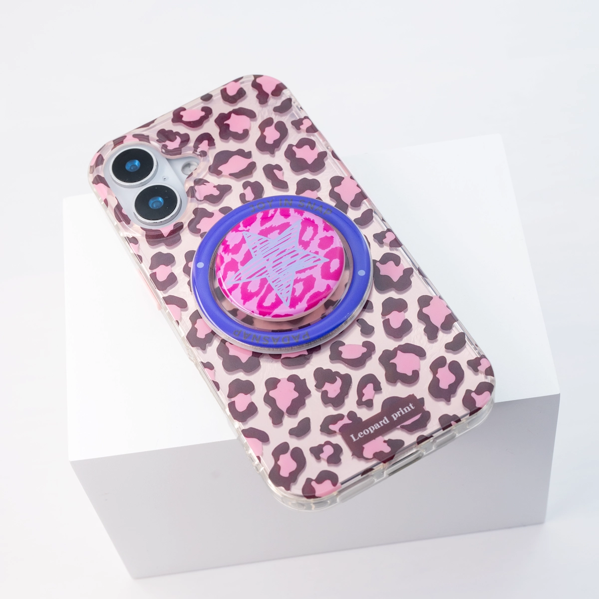 VividWild | Light Brown MagSafe Phone Case Grip Set