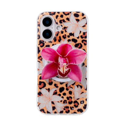 Hot Tropics | Brown MagSafe Phone Case Grip Set
