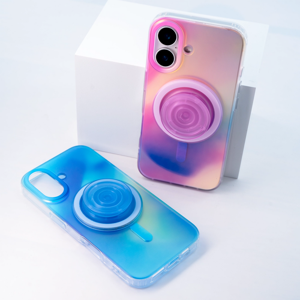 Omni Glow | Rainbow MagSafe Phone Case Grip Set