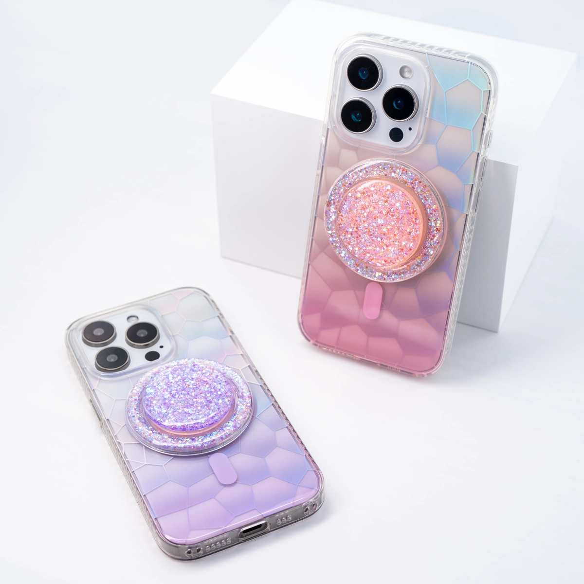Vacay Glow | Radiant MagSafe Phone Case Grip Set