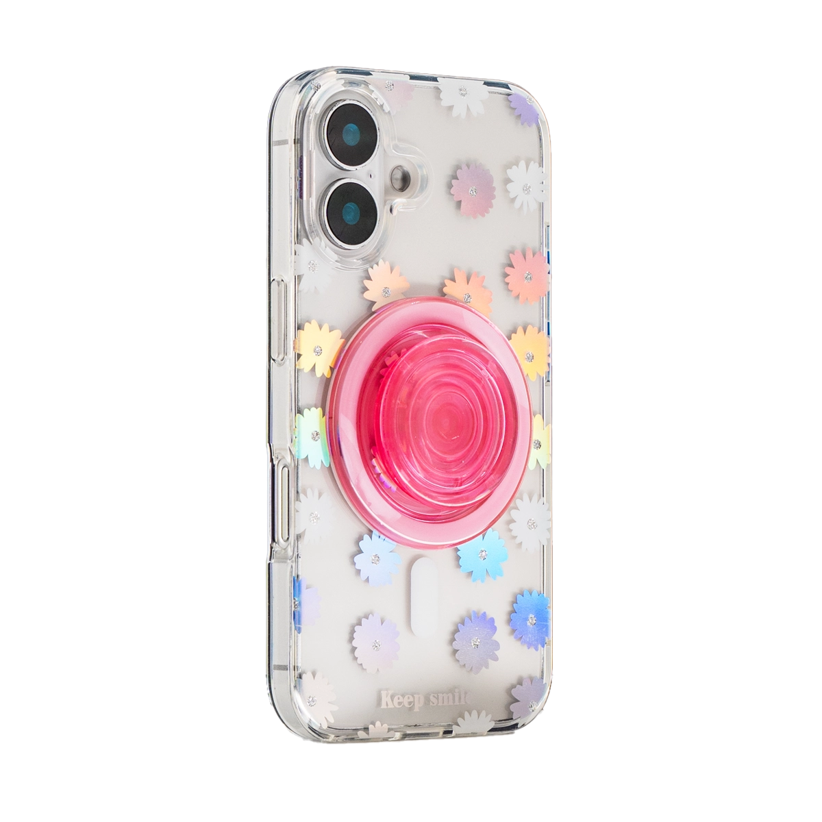 Laser Bloom | Flower MagSafe Phone Case Grip Set