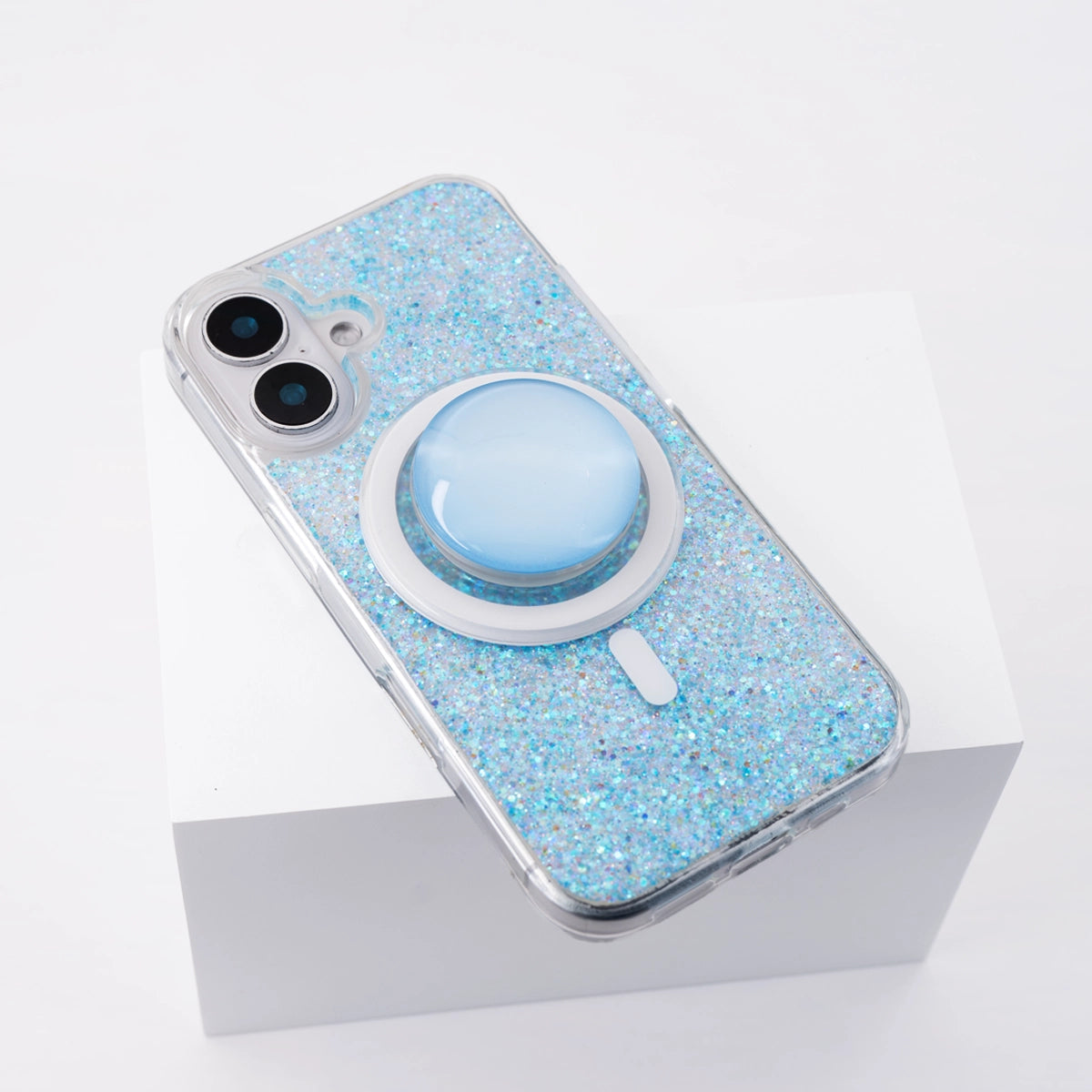 JELLYTONE | Blue MagSafe Phone Case Grip Set