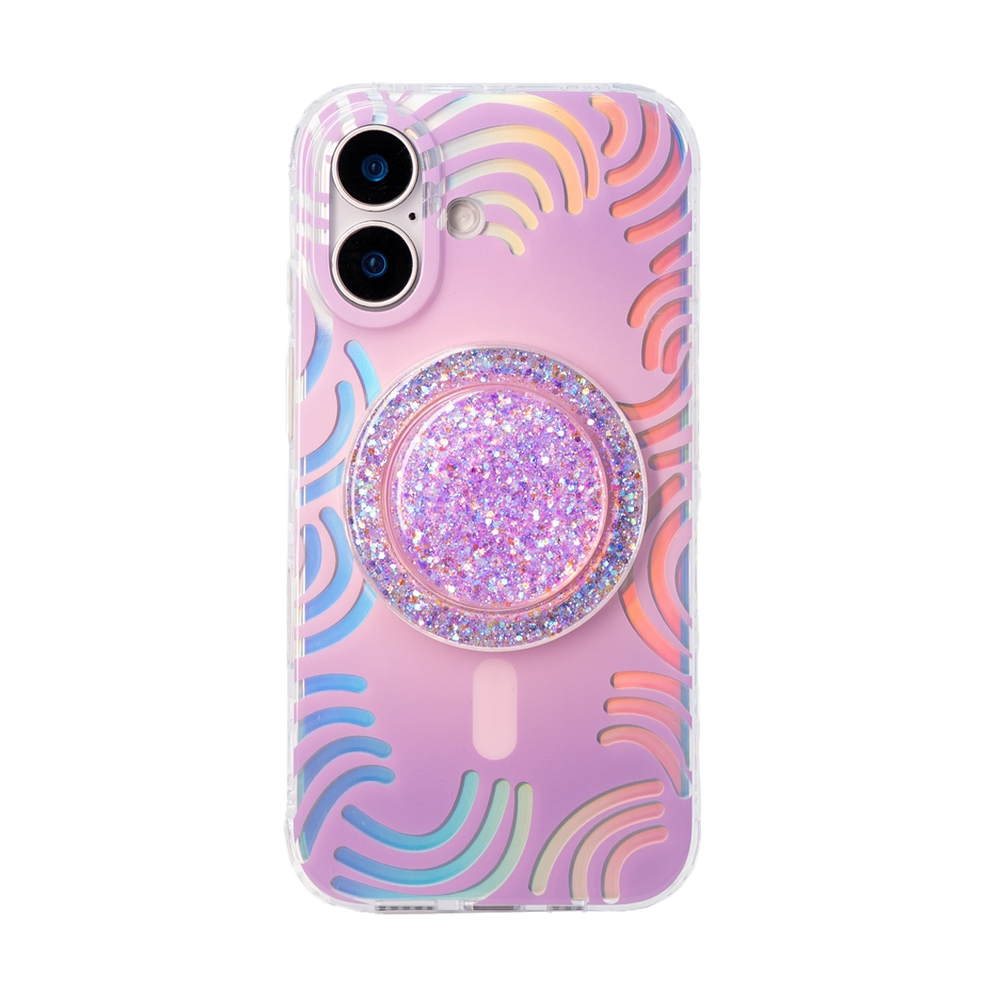 SunnyWrap | Purple MagSafe Phone Case Grip Set