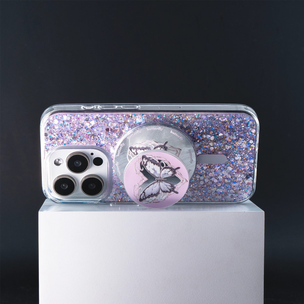 All That Glitter | Butterfly MagSafe Phone Case Grip Set