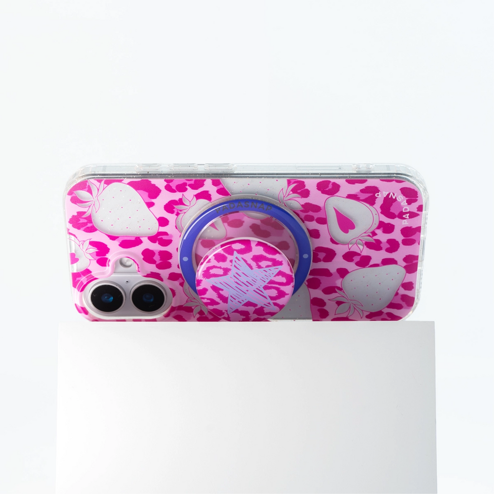 Sassy Jungle | Brown MagSafe Phone Case Grip Set