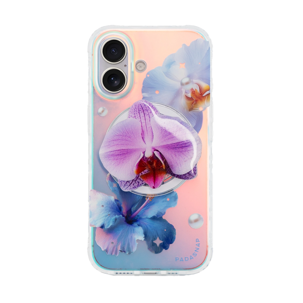 GlamFlora | Pink MagSafe Phone Case Grip Set