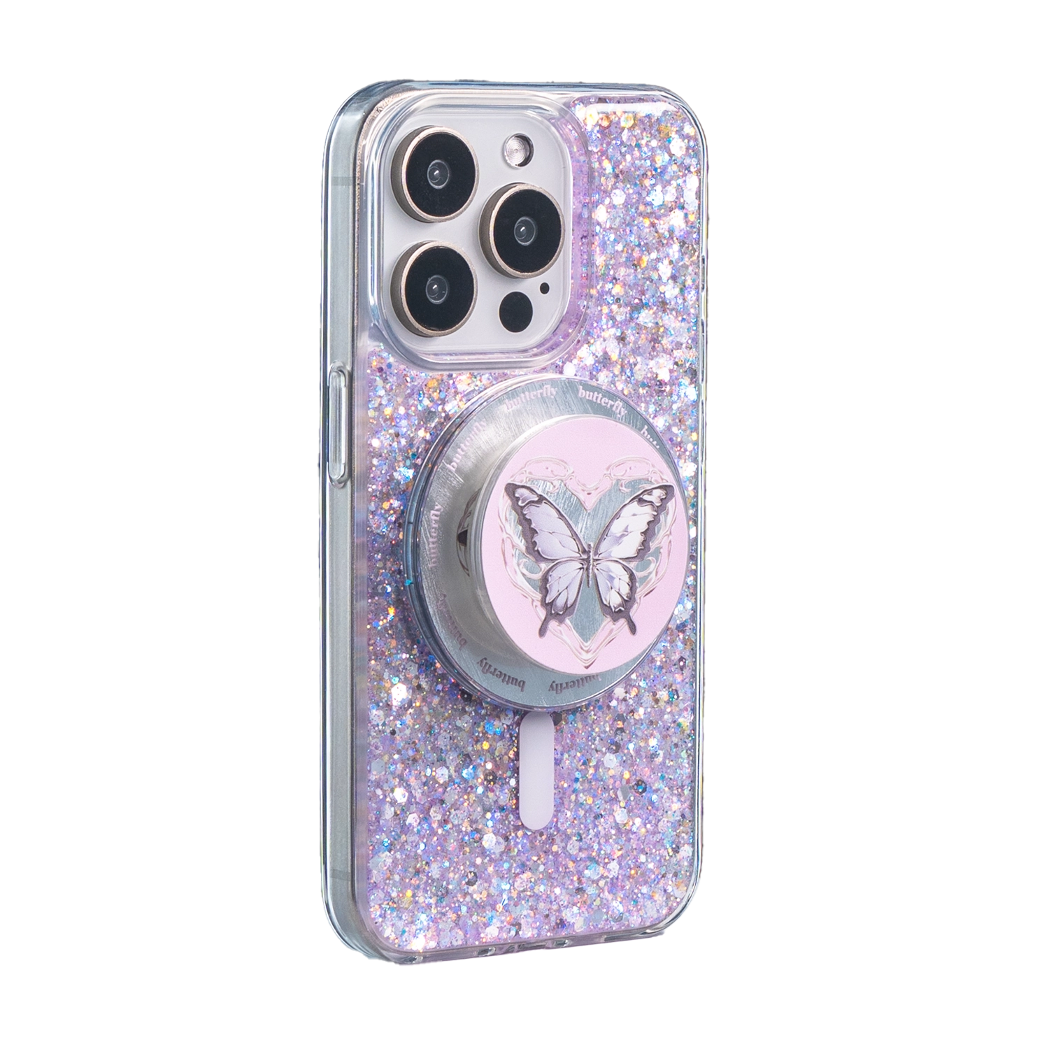 All That Glitter | Butterfly MagSafe Phone Case Grip Set