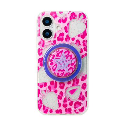 Sassy Jungle | Brown MagSafe Phone Case Grip Set