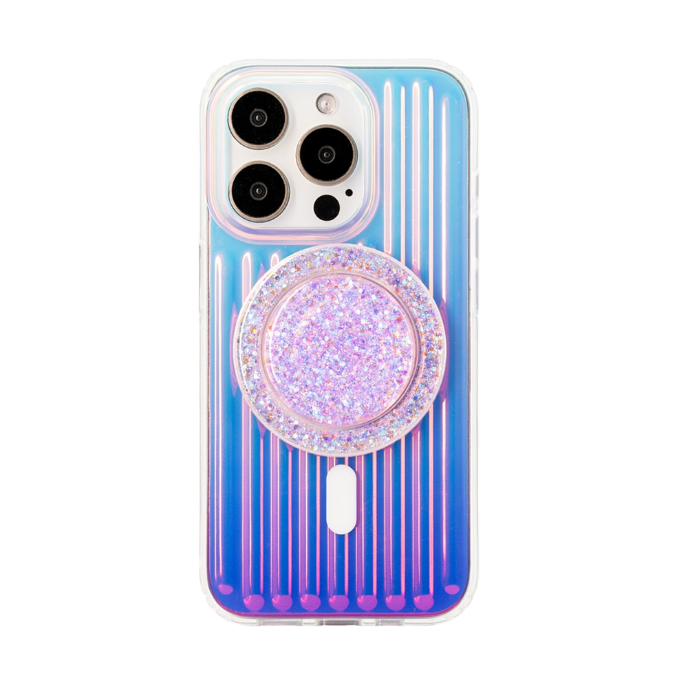 Aurora Valise | Purple MagSafe Phone Case Grip Set