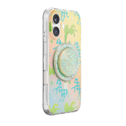 Pony Hugs Green MagSafe Phone Case Grip Set