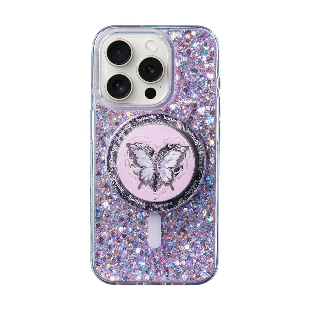 All That Glitter | Butterfly MagSafe Phone Case Grip Set