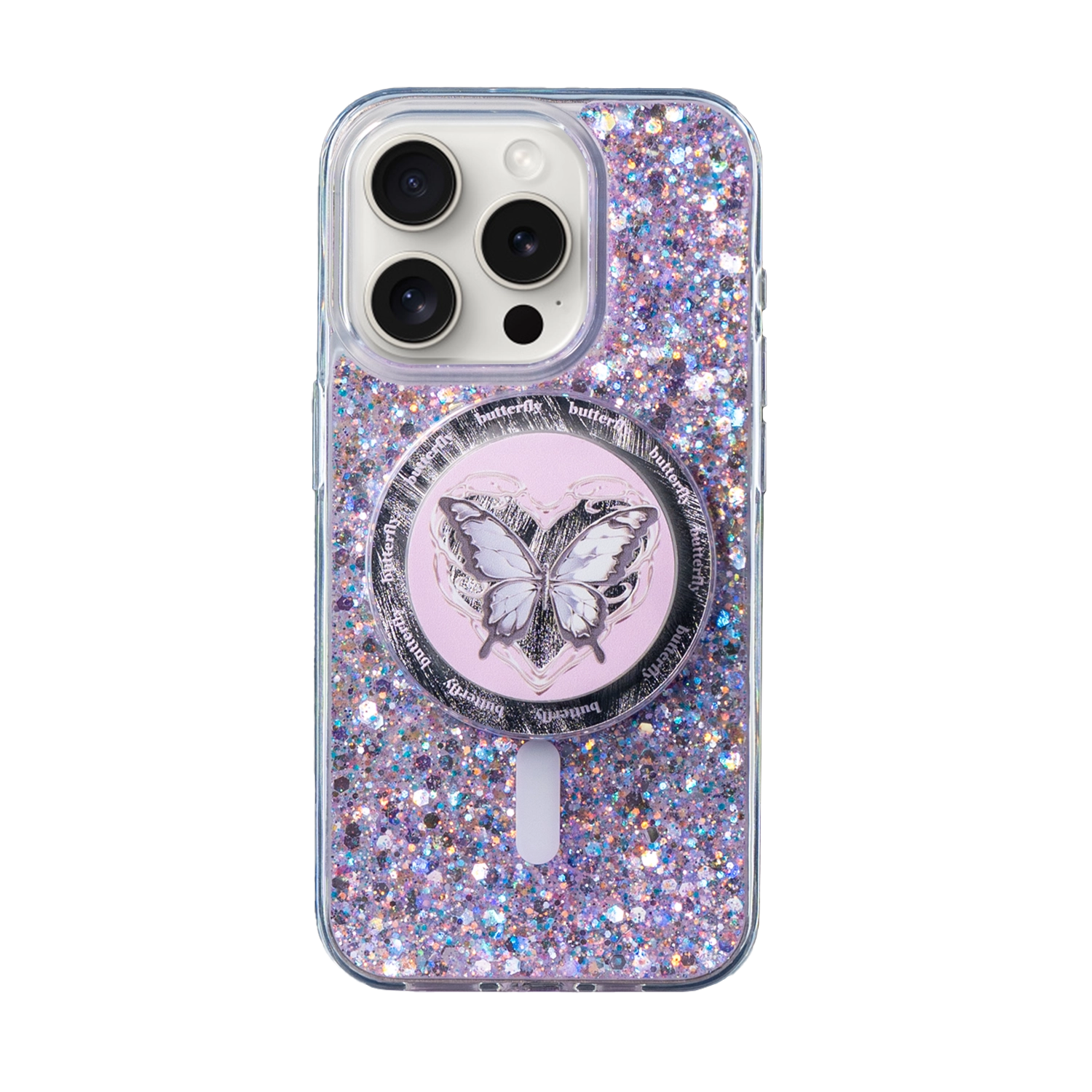 All That Glitter | Butterfly MagSafe Phone Case Grip Set