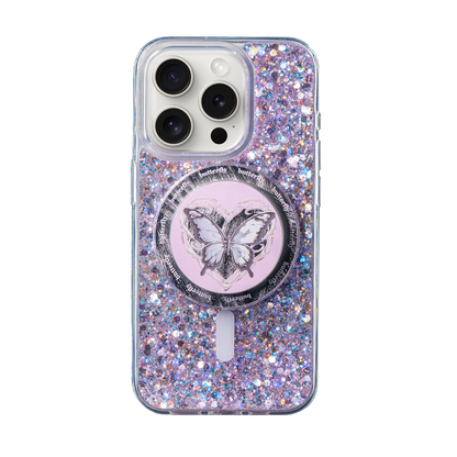 All That Glitter | Butterfly MagSafe Phone Case Grip Set