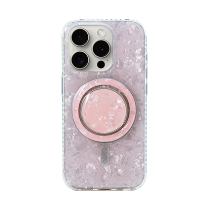 Glitter Seashell | MagSafe Phone Case Grip Set