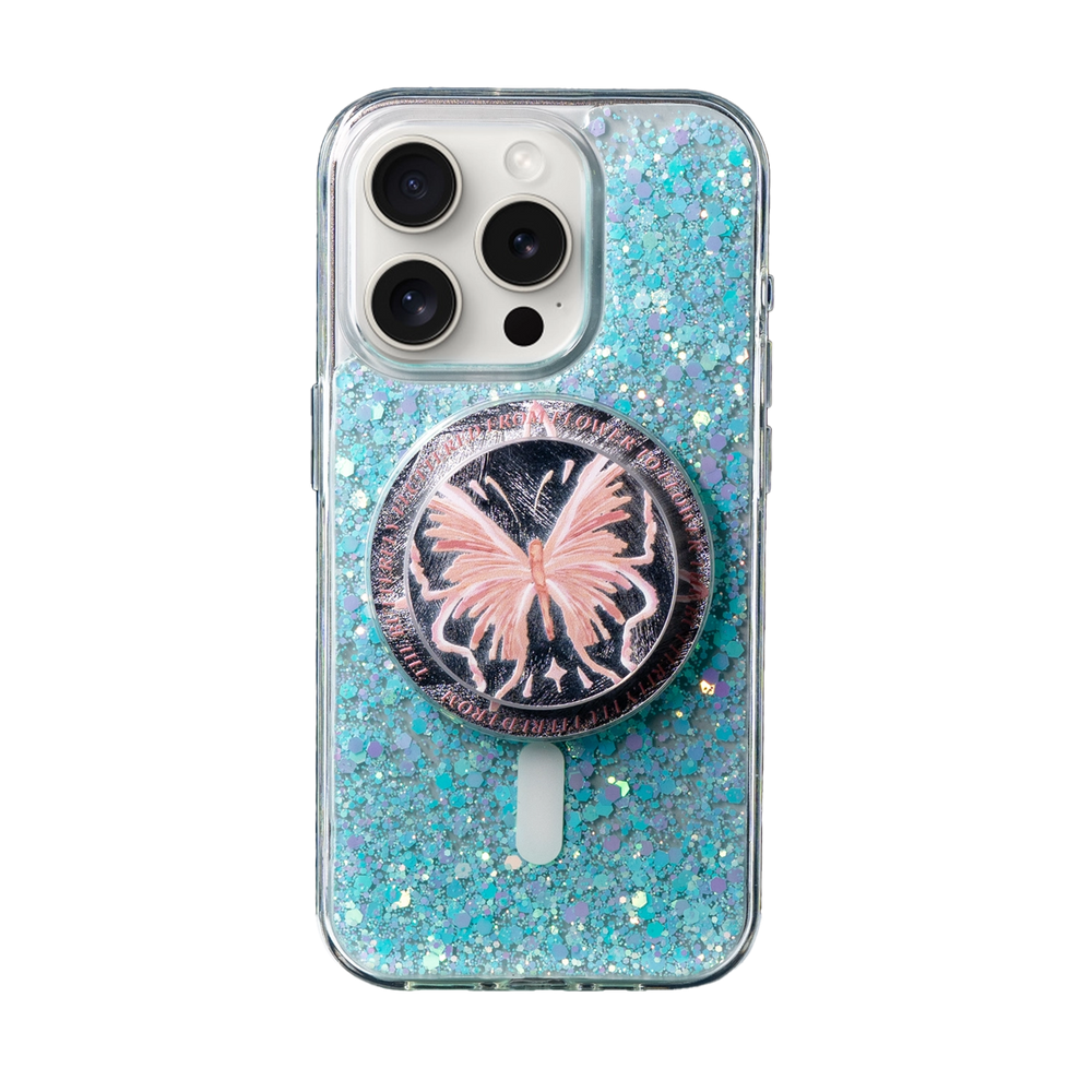 All That Glitter | Butterfly MagSafe Phone Case Grip Set