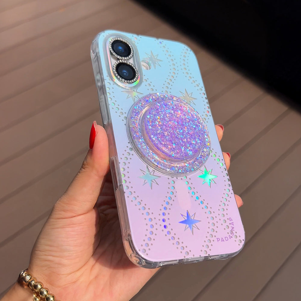 Starlit Charm | Pearl MagSafe Phone Case Grip Set