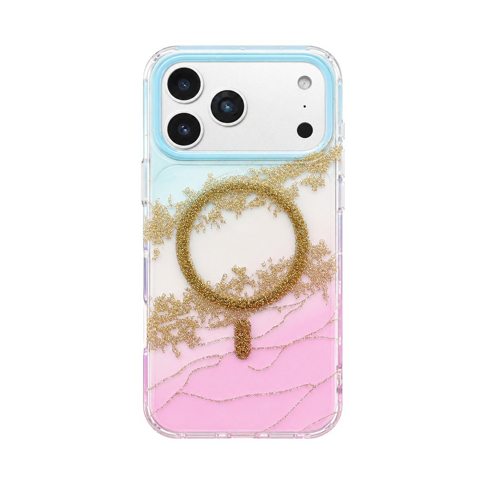 Gilded Gradient Clear MagSafe Phone Case