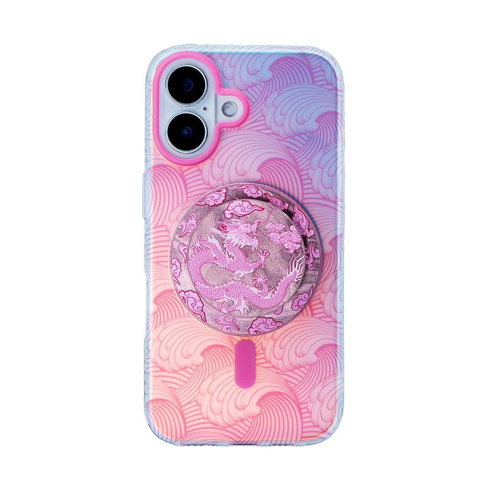 Sea Whisper | MagSafe Phone Case Dragon Grip Set