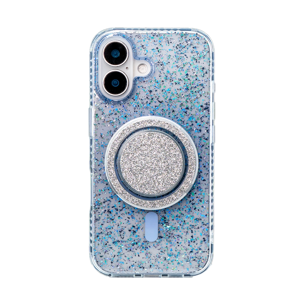 Gradient Glitter | Translucent MagSafe Phone Case Grip Set