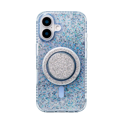 Gradient Glitter | Translucent MagSafe Phone Case Grip Set