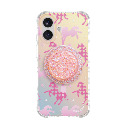 Pony Hugs Green MagSafe Phone Case Grip Set