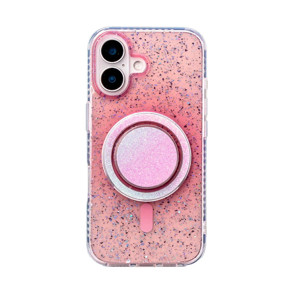 Gradient Glitter | Translucent MagSafe Phone Case Grip Set