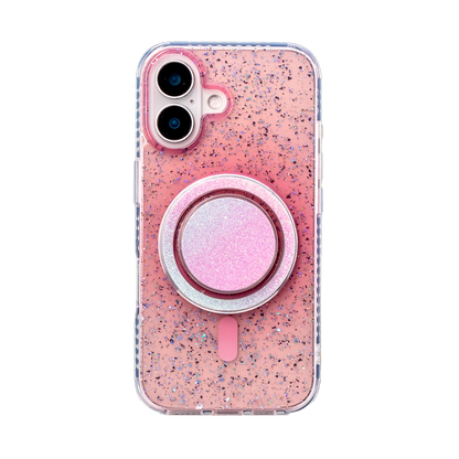 Gradient Glitter | Translucent MagSafe Phone Case Grip Set