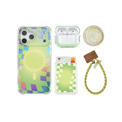 SunnyWrap Green iPhone Bundle Set