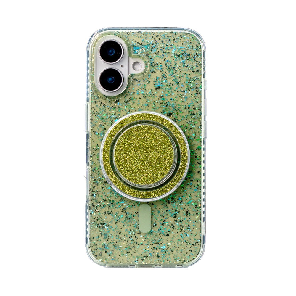 Gradient Glitter | Translucent MagSafe Phone Case Grip Set