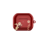 Cozy Christmas Angle AirPods Case