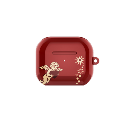 Cozy Christmas Teddy Airpods Case