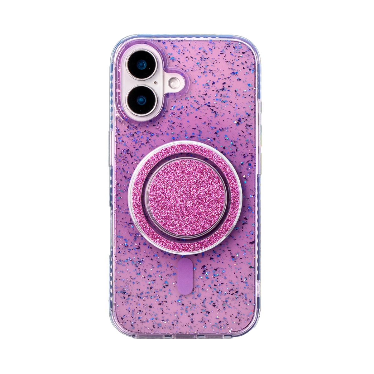 Gradient Glitter | Translucent MagSafe Phone Case Grip Set