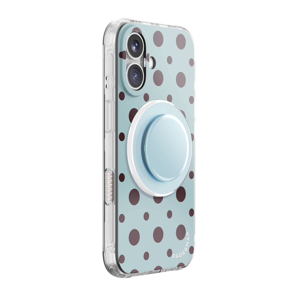 Cider Polka｜Purple MagSafe Phone Case Grip Set