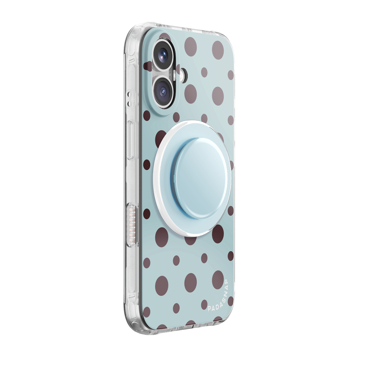 Cider Polka｜Purple MagSafe Phone Case Grip Set