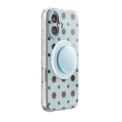 Cider Polka｜Purple MagSafe Phone Case Grip Set