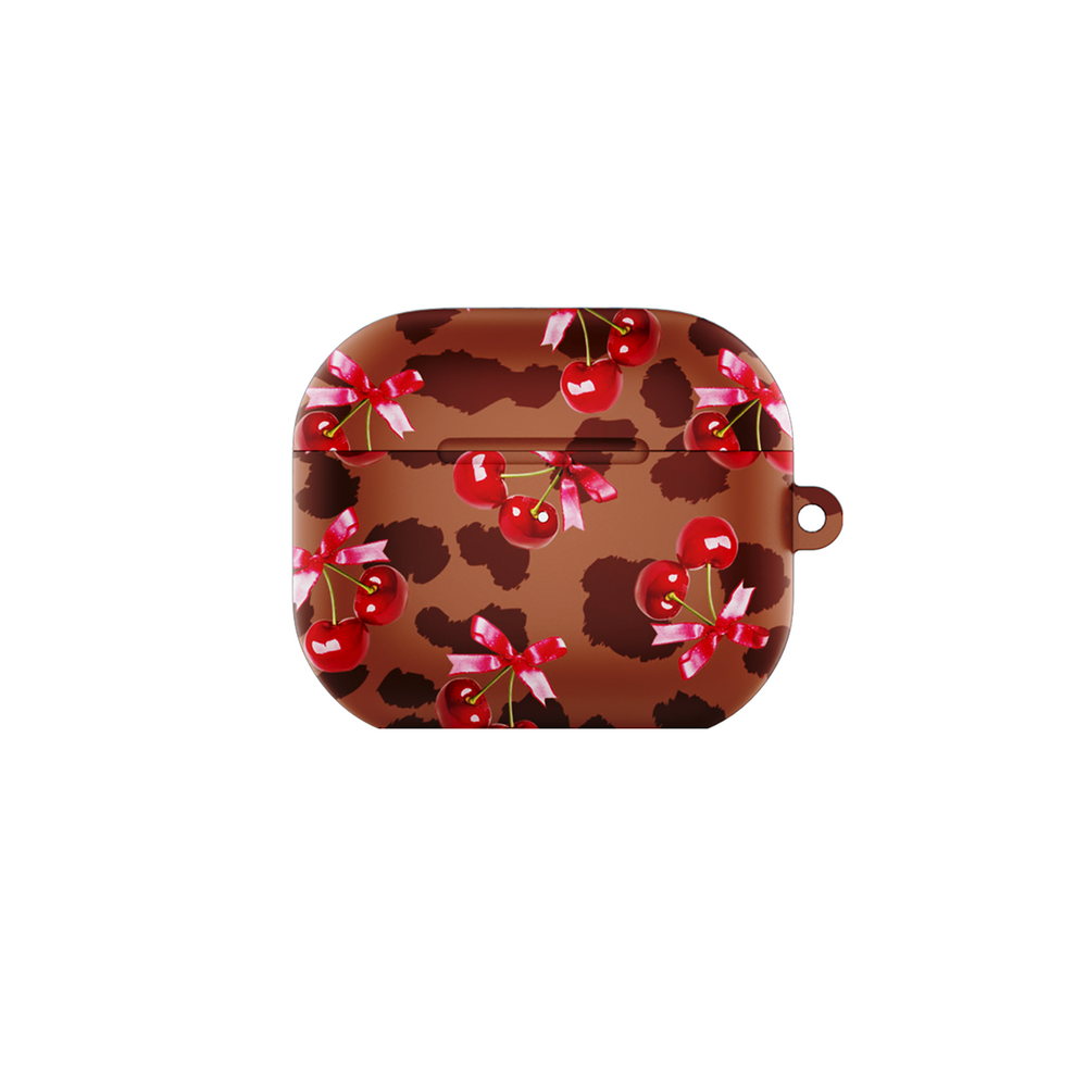 Cherry Luxe Airpods Case