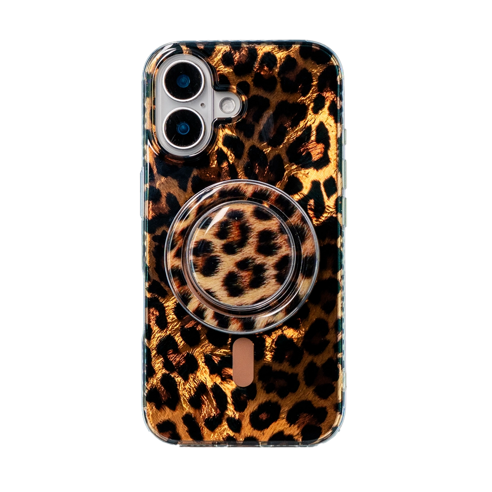 Cool Leopard | MagSafe Phone Case Grip Set PadaSnap Cool Leopard | MagSafe Phone Case Grip Set PadaSnap