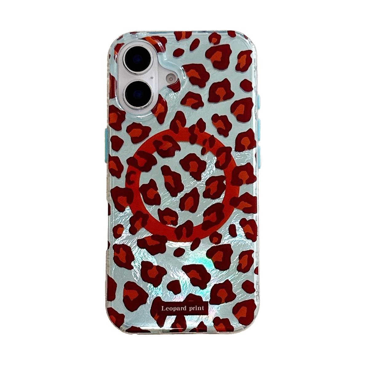 Leopard Print | Iridescent MagSafe Phone Case