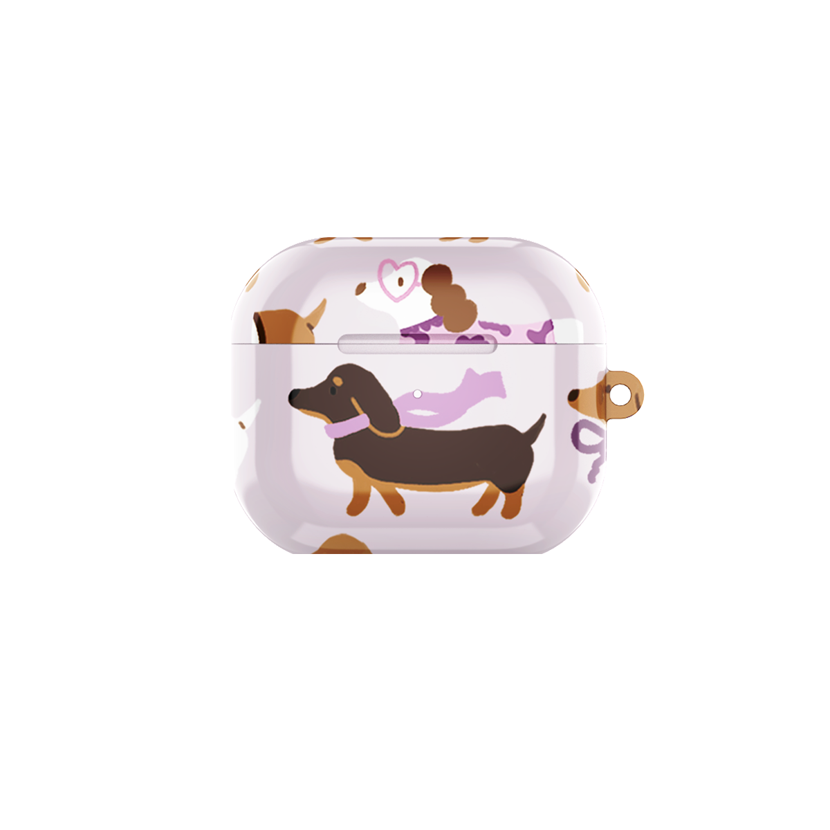 EverTail Love Dachshund Airpods Case