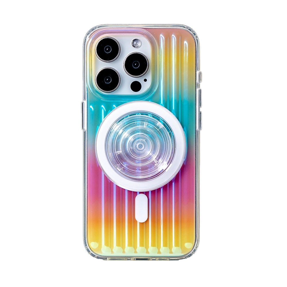 Vibrant Holiday | MagSafe Phone Case Clear Grip Set