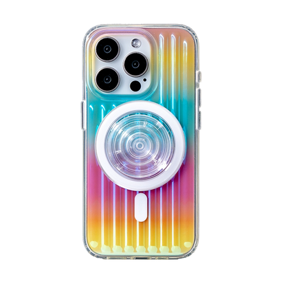 Vibrant Holiday | MagSafe Phone Case Clear Grip Set