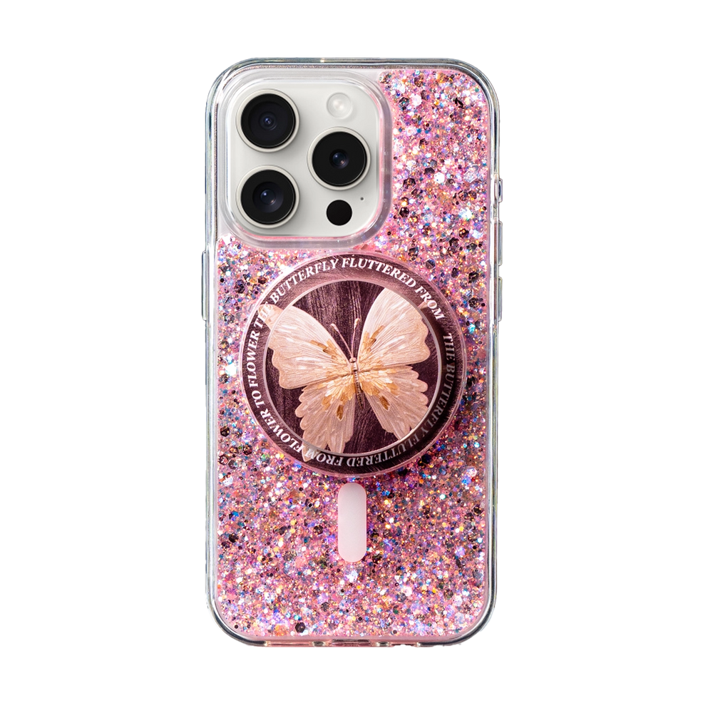 All That Glitter | Butterfly MagSafe Phone Case Grip Set