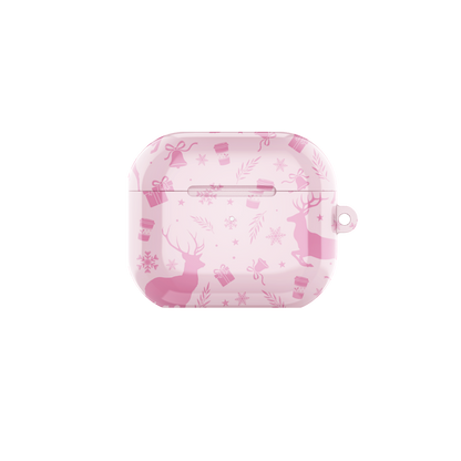 Cozy Christmas Teddy Airpods Case