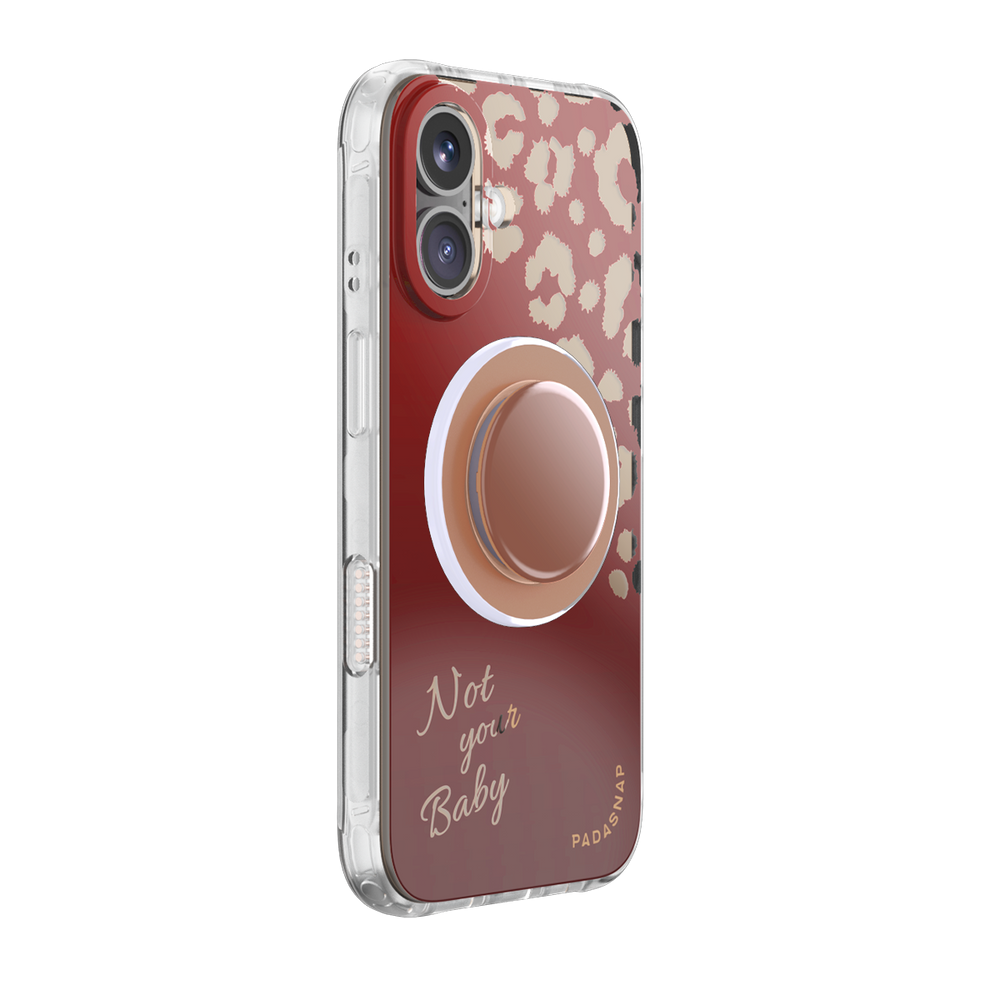 Not Your Baby Brown MagSafe Phone Case Grip Set